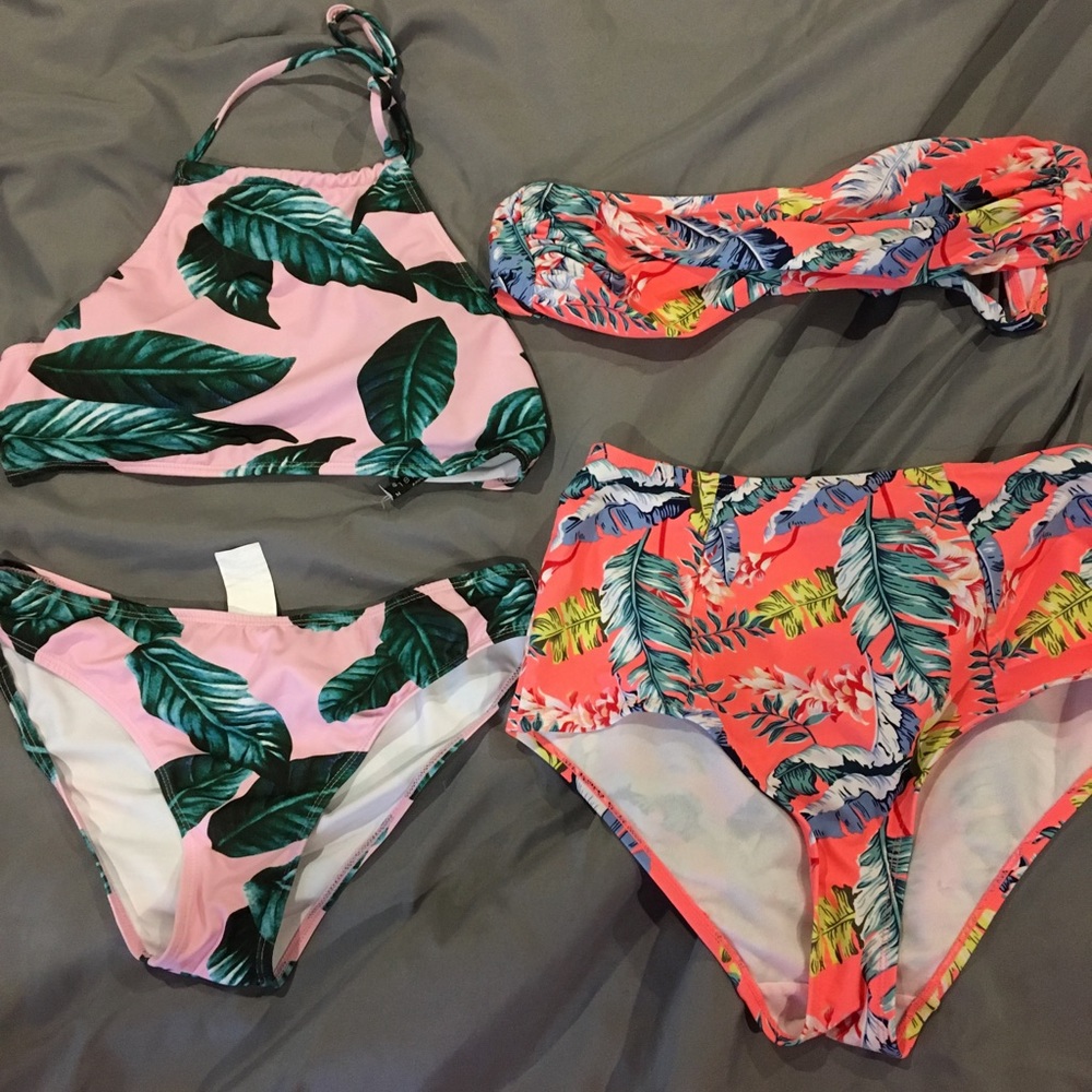 High waist bikinis